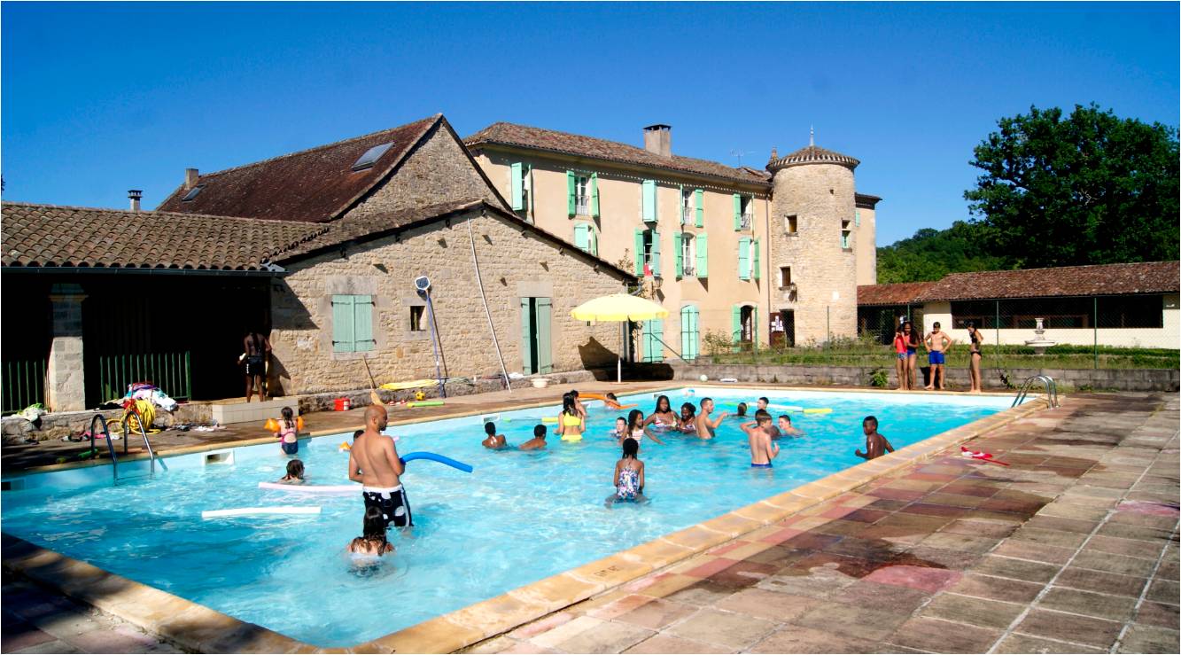 Château Mondesir et sa piscine